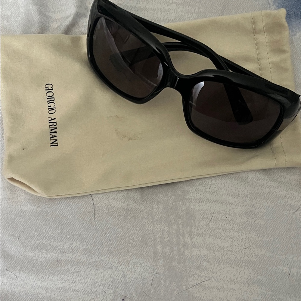 Giorgio Armani Classic Black Sunglasses